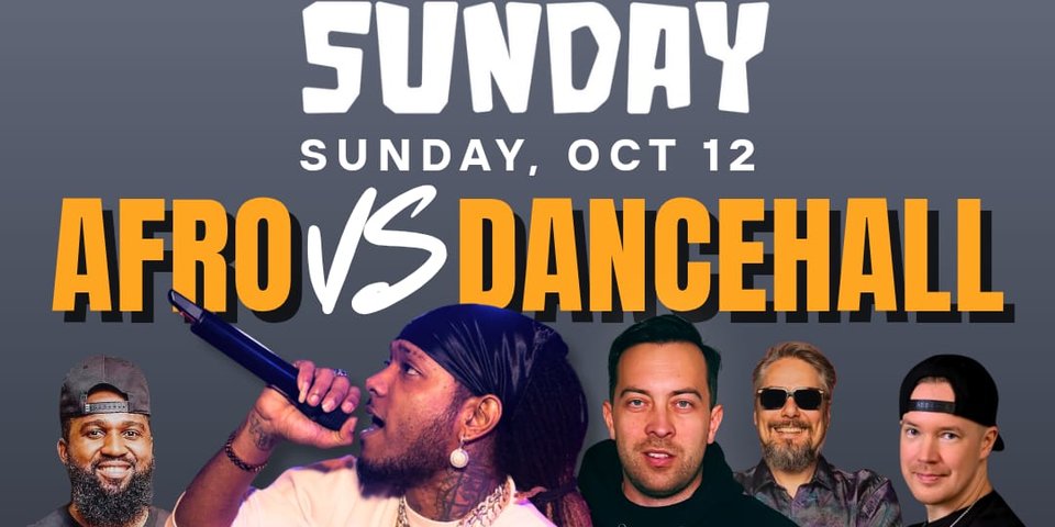 Afro Sunday 12.10. Afro vs. Dancehall